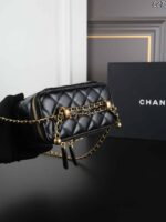 CHANEL 24C 化粧ポーチ ケース付き 10*09cm 16*10cm - 画像 (12)