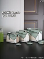LOEWE Puzzle ショルダーバッグ ケース付き 19*12cm 25*15cm 28.5*18cm - 画像 (16)
