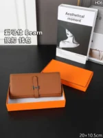 HERMES Bearn 長財布 ケース付き 20*10.5cm - 画像 (7)
