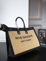 YSL Rive Gauche トートバッグ 47*34cm - 画像 (8)
