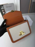 CELINE Triomphe キャンバス ショルダーバック ケース付き 22*16.5cm - 画像 (12)