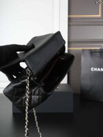 CHANEL Coco Handle キャビア ショルダーバック ケース付き 19*13cm 24*14cm - 画像 (9)