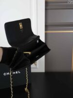 CHANEL 25B キャビア ショルダーバック ケース付き 19*11cm - 画像 (10)