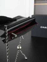 CHANEL WOC 24K ショルダーバック ケース付き 19*12cm - 画像 (13)