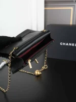 CHANEL WOC 24K ショルダーバック ケース付き 19*12cm - 画像 (14)