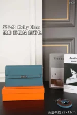 HERMES Kelly Elan 手持ちバッグ ショルダーバッグ ケース付き 22*13CM - 画像 (9)