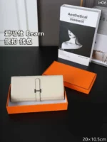 HERMES Bearn 長財布 ケース付き 20*10.5cm - 画像 (9)