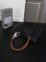 LOEWE デニム トートバッグ 34*21cm - 画像 (7)