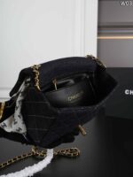 CHANE 26P デニム ショルダーバッグ ケース付き 19*12CM 16*10CM 16*11CM 36*24CM - 画像 (14)