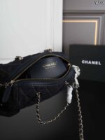 CHANE 26P デニム ショルダーバッグ ケース付き 19*12CM 16*10CM 16*11CM 36*24CM - 画像 (7)
