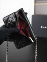 CHANEL WOC 24K ショルダーバック ケース付き 19*12cm - 画像 (16)