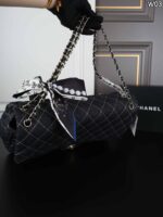 CHANE 26P デニム ショルダーバッグ ケース付き 19*12CM 16*10CM 16*11CM 36*24CM - 画像 (2)