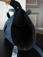 CELINE Cabas Tote デニム トートバッグ 36*36cm - 画像 (9)