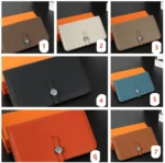 HERMES Dogon 二つ折り財布 ケース付き 12*9cm