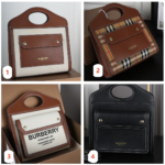 Burberry Pocket bag ハンドバッグ ショルダーバッグ ケース付き 22.5*17.5cm