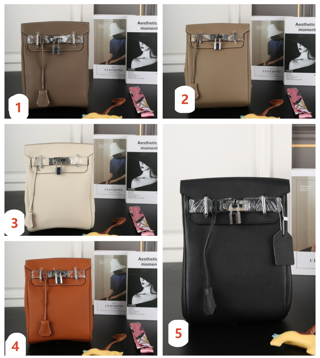 2cc69671-a687-4244-bd2a-9d743afc483b HERMES Hac a Dos ボディーバッグ ケース付き 18*26CM - 画像 (1)