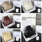 CELINE CRYSTAL POUCH ポーチ ケース付き 29*28cm