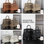 HERMES Birkin ハンドバッグ ショルダーバッグ ケース付き 25*19cm 30*21.5cm