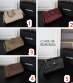 CHANEL 25B 肩掛けバッグ ケース付き 29*19cm