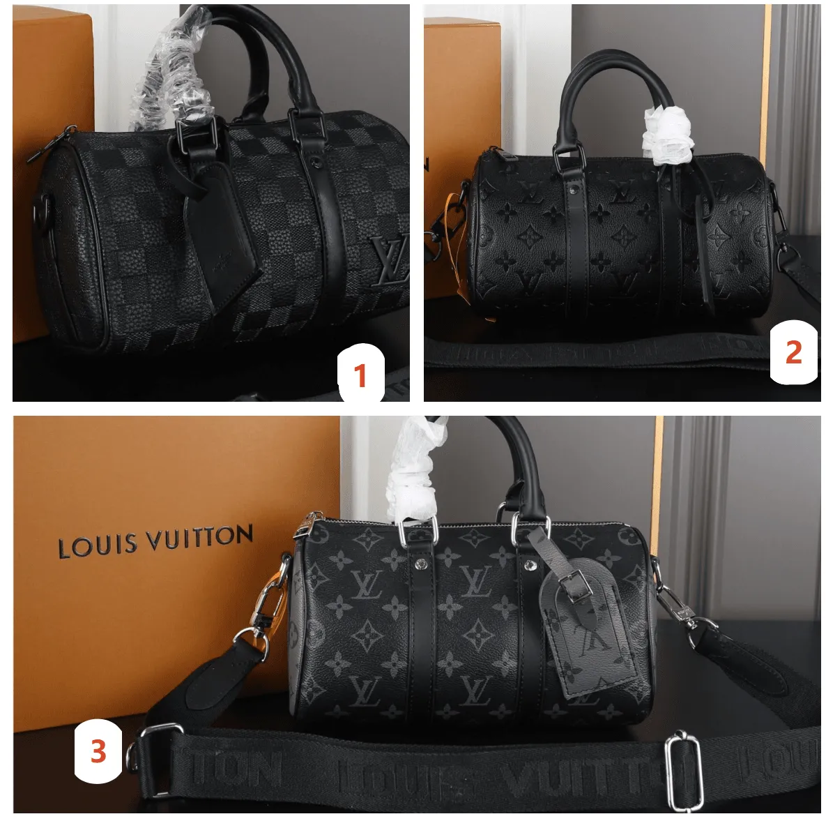 ac28a7e9-ec1a-4166-8919-9d6f50d5d828 LV KEEPALL25 旅行バック ケース付き 25*14cm - 画像 (1)