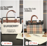 Burberry ショルダーバッグ トートバッグ 32*29cm 21*19cm