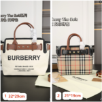 Burberry ショルダーバッグ トートバッグ 32*29cm 21*19cm