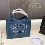CELINE デニム トートバッグ 39*28cm - 画像 (2)