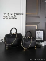 LV SpeedyTrunk ハンドバッグ ショルダーバック ケース付き 20*14CM 25*19CM - 画像 (5)