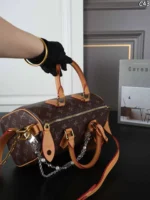 LV SPEEDY SOFT Lucky ハンドバッグ ショルダーバック ケース付き 25*18cm - 画像 (16)
