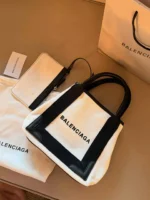 BALENCIAGA TOTE キャンバス トートバッグ ポーチ付き 27*22cm - 画像 (2)