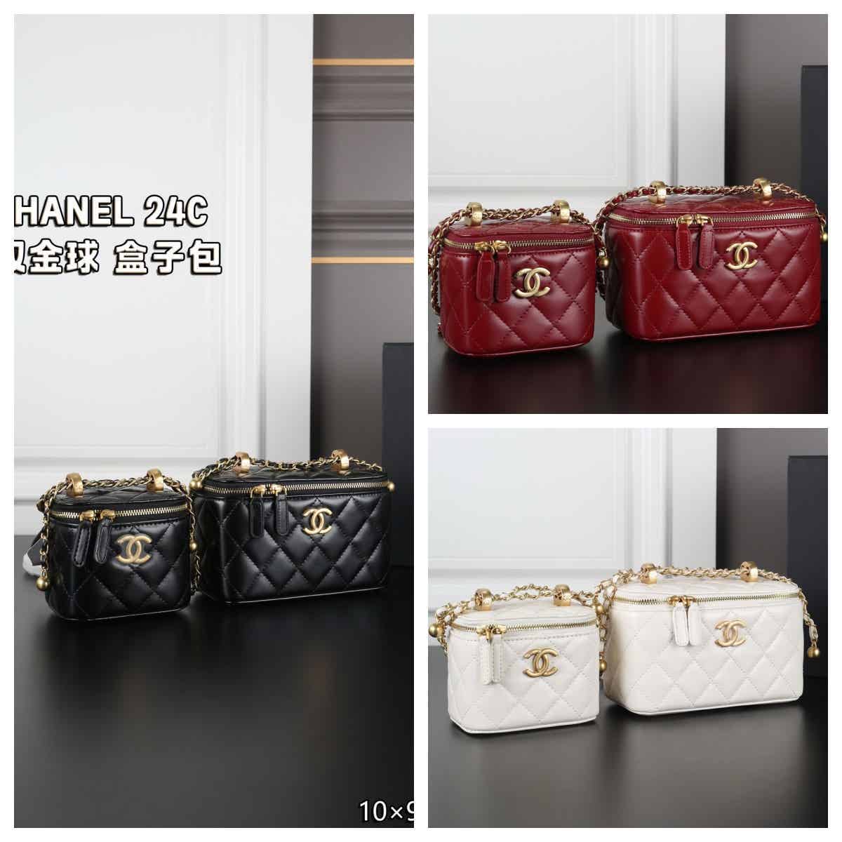 未命名 CHANEL 24C 化粧ポーチ ケース付き 10*09cm 16*10cm - 画像 (1)