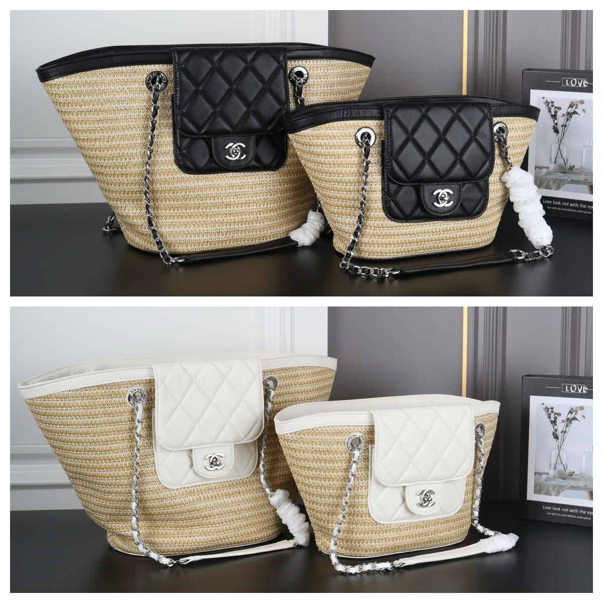 未命名 CHANEL 26C Tote トートバッグ ケース付き 22*18.5cm 24*26cm - 画像 (1)