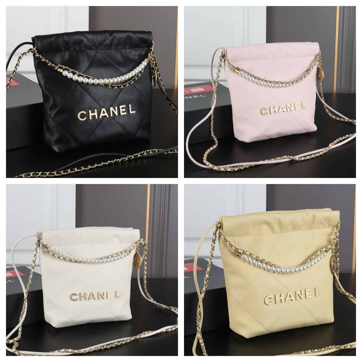 未命名 CHANEL 22Bag 23S トートバッグ ケース付き 18*20cm - 画像 (1)