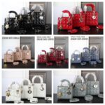 DIOR Lady Dior ショルダーバック ケース付き 17*14cm 20*17cm 24*20cm - 画像 (3)