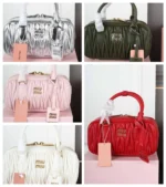 主图后移MIU MIU Arcadie ハンドバッグ ショルダーバック ケース付き 22*12CM - 画像 (5)