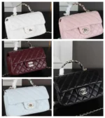 CHANEL Classic Flap CF 26P 羊革 ハンドバッグ ショルダーバッグ ケース付き 20*12cm - 画像 (3)