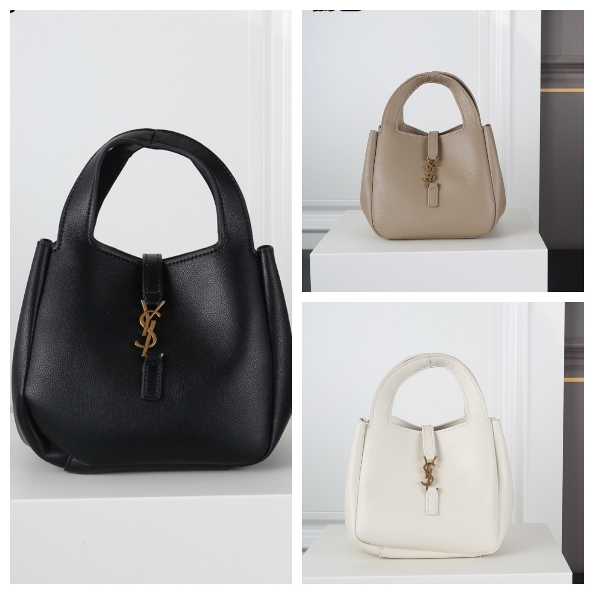 未命名 YSL Le 5 A 7 BABY BEA 水筒バック ケース付き 17*16cm - 画像 (1)