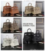 HERMES Birkin ハンドバッグ ショルダーバッグ ケース付き 25*19cm 30*21.5cm - 画像 (3)