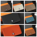 HERMES Dogon 二つ折り財布 ケース付き 12*9cm - 画像 (3)